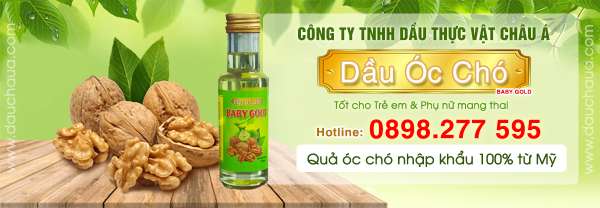 Dầu Óc Chó Baby Gold