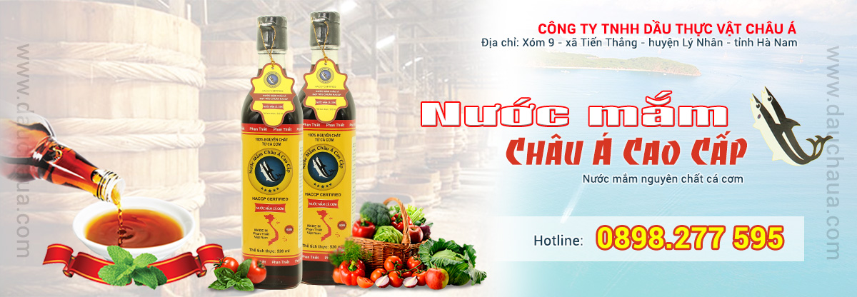 Nước mắm cá cơm nguyên chất