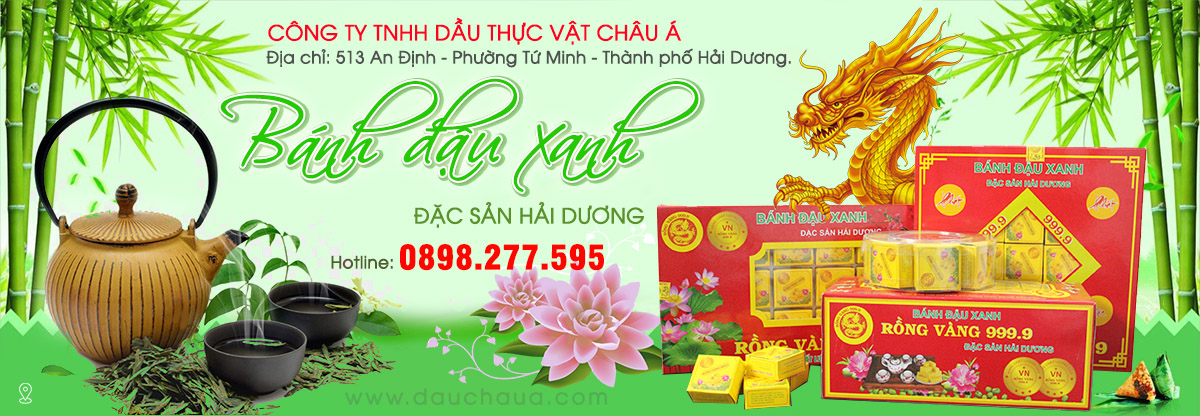Bánh đậu xanh Rồng vàng